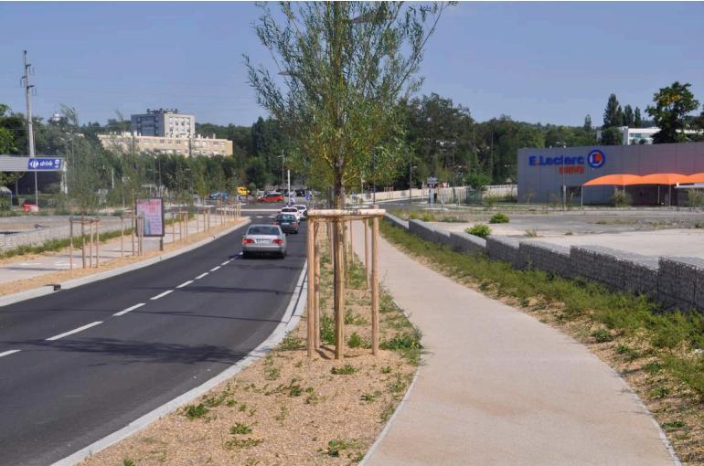 Schéma prévisionnel de la 3eme tranche du boulevard urbain