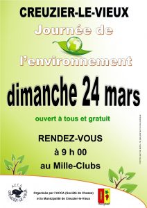 AFFICHE journee environnement - mars 2019