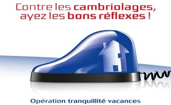 Opération tranquillité vacances