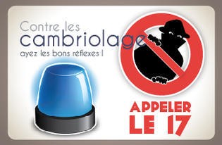 cambriolages : soyez vigilants !