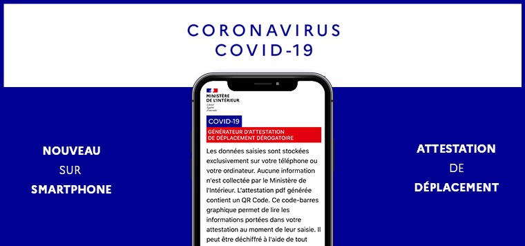 Nouvelle attestation version numérique