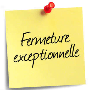 Fermeture exceptionnelle Agence postale et Maire