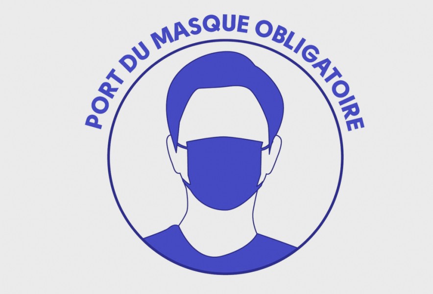 Port du masque obligatoire dans le périmètre des écoles et la maison de l’enfance