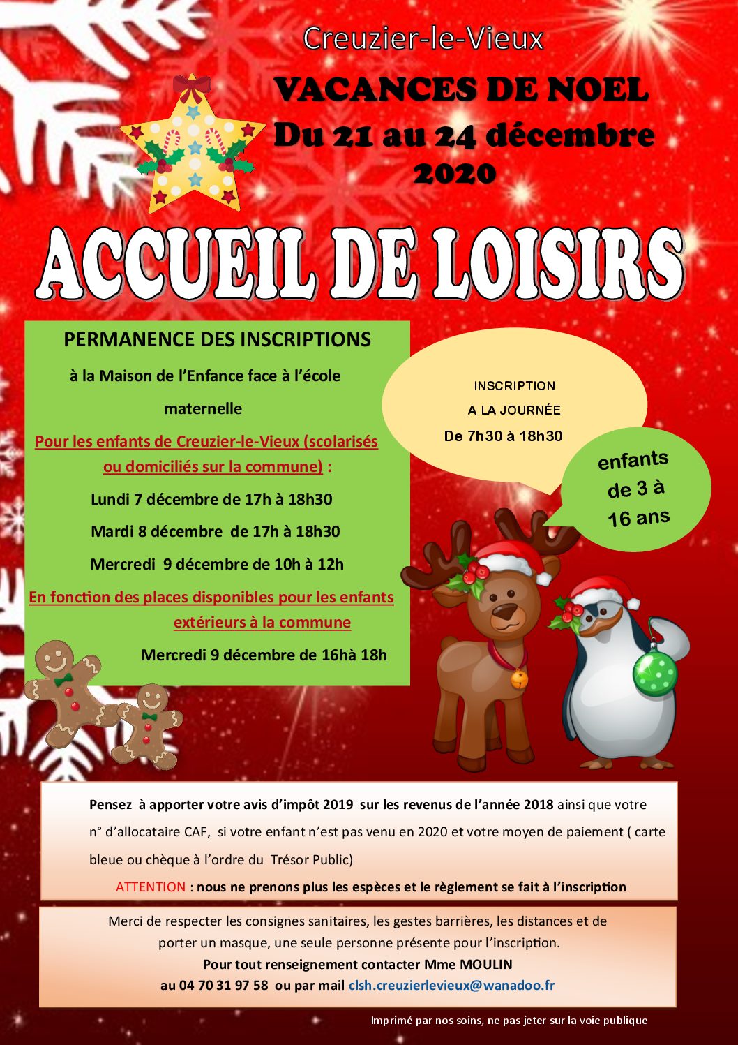 vacances noel 2020