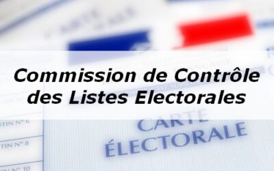 Listes électorales-Commission de contrôle