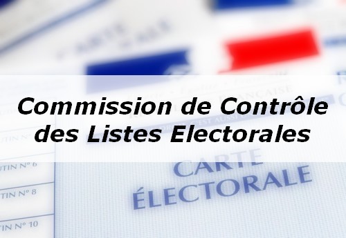 Listes électorales-Commission de contrôle